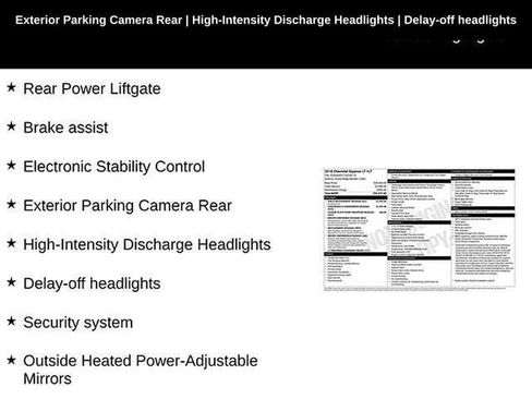 Used 2018 Chevrolet Equinox LT w/ Sun & Infotainment Package AWD/4WD image 14