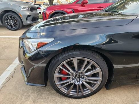 Used 2023 INFINITI Q50 Red Sport 400 w/ Black Opal Edition RWD image 7