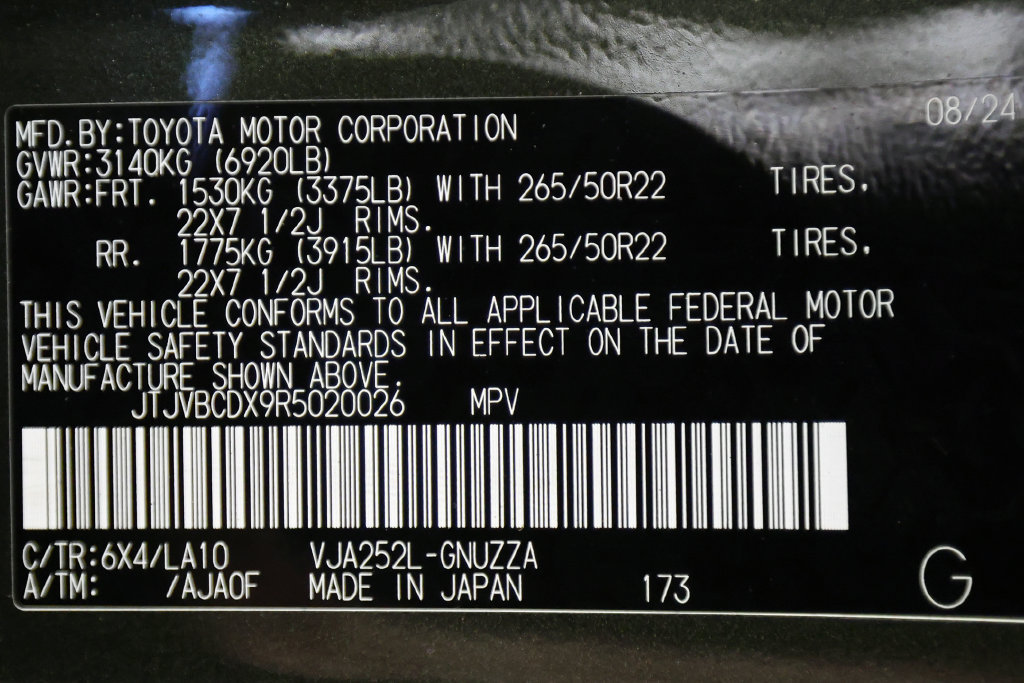 Used 2024 Lexus GX 550 w/ Accessory Package (2T) AWD/4WD image 53