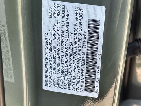 Used 2026 Honda Passport TrailSport Elite image 22