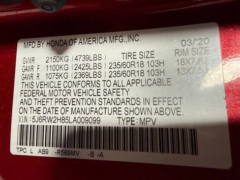 Used 2020 Honda CR-V EX-L image 23