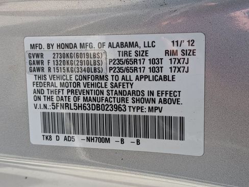 Used 2013 Honda Odyssey EX-L image 24