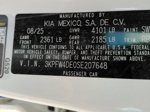 Used 2025 Kia K4 EX w/ GT-Line Premium Package FWD image 56