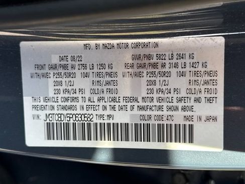 Used 2023 MAZDA CX-9 Carbon Edition image 20