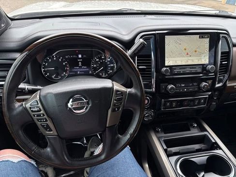 Used 2021 Nissan Titan Platinum Reserve w/ Off Road Protection Package AWD/4WD image 11