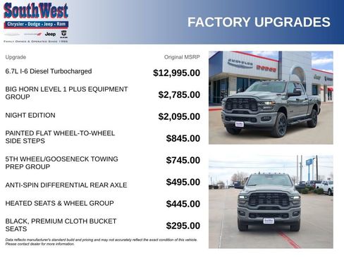 New 2026 RAM 2500 Lone Star AWD/4WD image 11