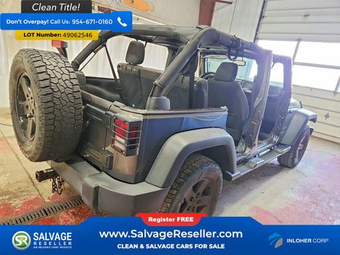 Used 2016 Jeep Wrangler Unlimited Sport w/ Quick Order Package 23S image 4