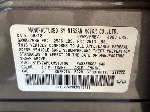 Used 2019 INFINITI Q50 Sport image 33