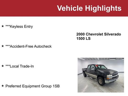Used 2000 Chevrolet Silverado 1500 LS image 2