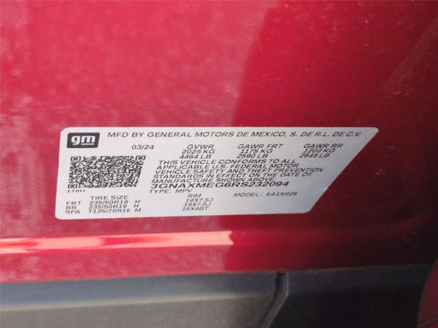 Used 2024 Chevrolet Equinox RS w/ RS Leather Package FWD image 37