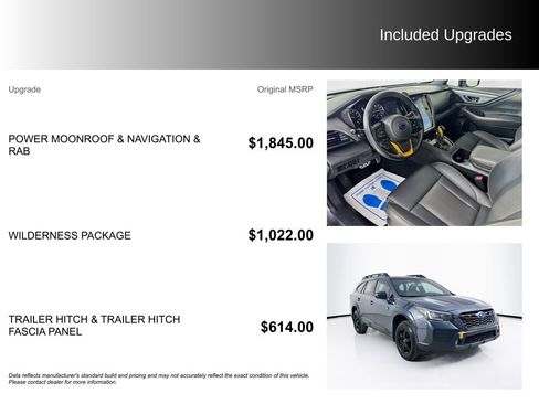 Used 2022 Subaru Outback Wilderness w/ Wilderness Package AWD/4WD image 5