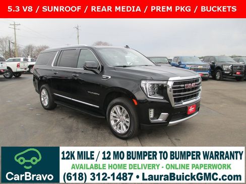 Certified 2021 GMC Yukon XL SLT w/ SLT Premium Package image 1