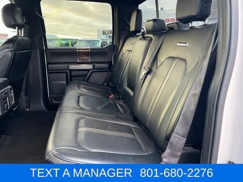 Used 2017 Ford F350 Platinum w/ Platinum Ultimate Package AWD/4WD image 33