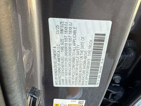 Certified 2025 Honda Ridgeline TrailSport image 26