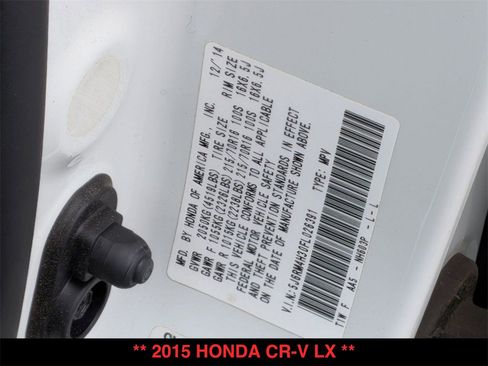 Used 2015 Honda CR-V LX image 29