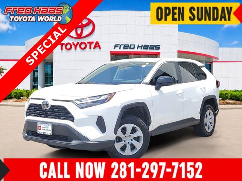 Certified 2025 Toyota RAV4 LE FWD image 1