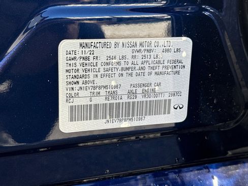 Used 2023 INFINITI Q50 Luxe w/ Cargo Package image 34