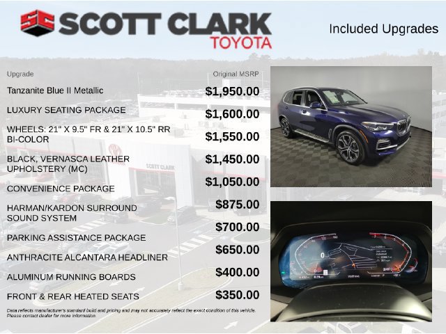 Used 2020 BMW X5 xDrive40i w/ Luxury Seating Package AWD/4WD image 8