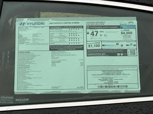 New 2025 Hyundai Sonata Limited image 7