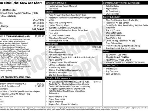 Used 2019 RAM 1500 Rebel w/ Rebel Level 2 Equipment Group image 23