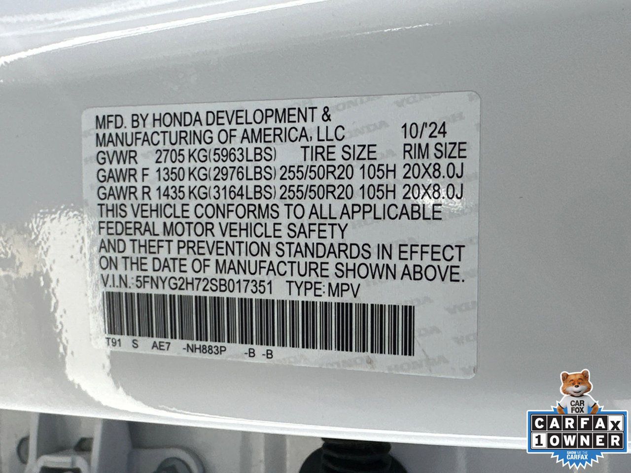 Used 2025 Honda Pilot Touring image 33