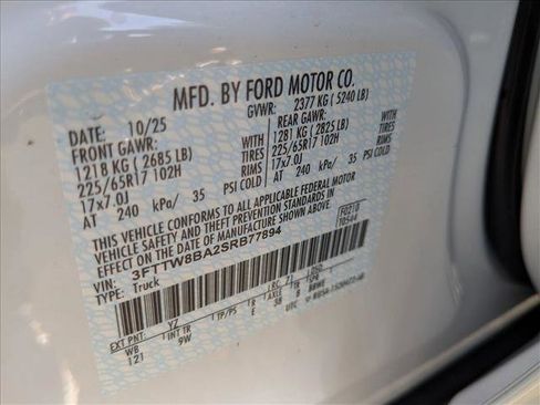 New 2025 Ford Maverick XL w/ Equipment Group 102A image 17