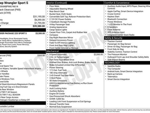 Used 2023 Jeep Wrangler Sport S image 42