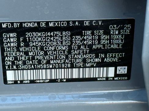 Certified 2025 Acura ADX A-Spec image 35