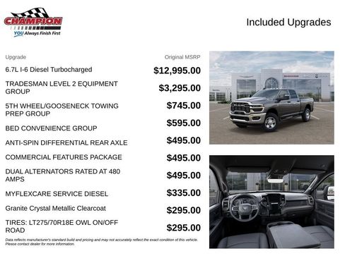 New 2026 RAM 2500 Tradesman AWD/4WD image 6