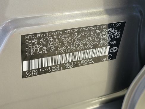 Certified 2023 Lexus IS 350 F Sport image 19