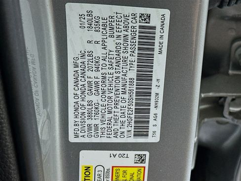 Used 2025 Honda Civic Sport image 12