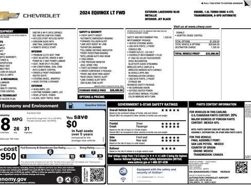 Used 2024 Chevrolet Equinox LT image 5