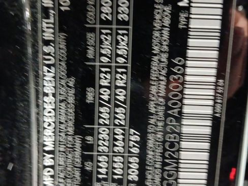 Certified 2023 Mercedes-Benz EQE 500 4MATIC SUV w/ Pinnacle Trim Package image 10