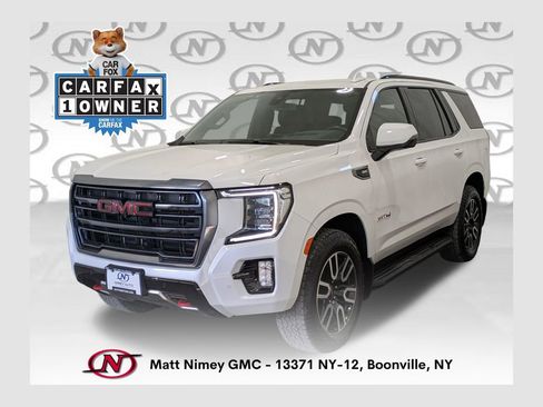 Used 2021 GMC Yukon AT4 w/ Rear Media and Nav Package AWD/4WD image 1