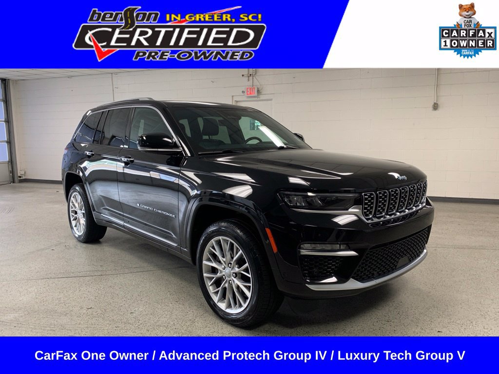 Certified 2023 Jeep Grand Cherokee Summit w/ Advanced Protech Group IV AWD/4WD image 1
