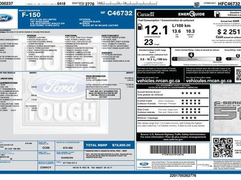 Used 2017 Ford F150 Limited AWD/4WD image 18