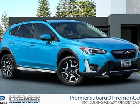 Used 2021 Subaru Crosstrek Hybrid w/ Popular Package #4A AWD/4WD image 1