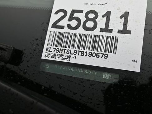 New 2026 Chevrolet TrailBlazer RS FWD image 47
