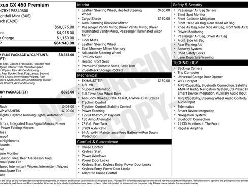 Used 2023 Lexus GX 460 Premium AWD/4WD image 2