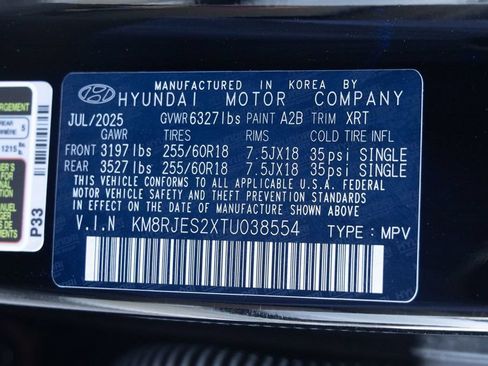 Used 2026 Hyundai Palisade XRT Pro AWD/4WD image 38