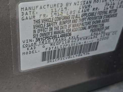 Used 2020 Nissan Kicks SV w/ Exterior Package FWD image 29