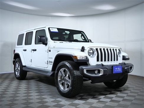 Used 2022 Jeep Wrangler Unlimited Sahara w/ Cold Weather Group image 1