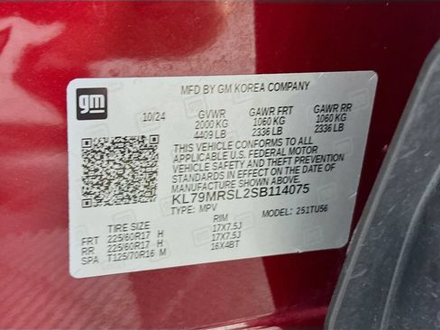 Certified 2025 Chevrolet TrailBlazer LT AWD/4WD image 31