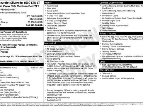 Used 2022 Chevrolet Silverado 1500 LT Trail Boss AWD/4WD image 23