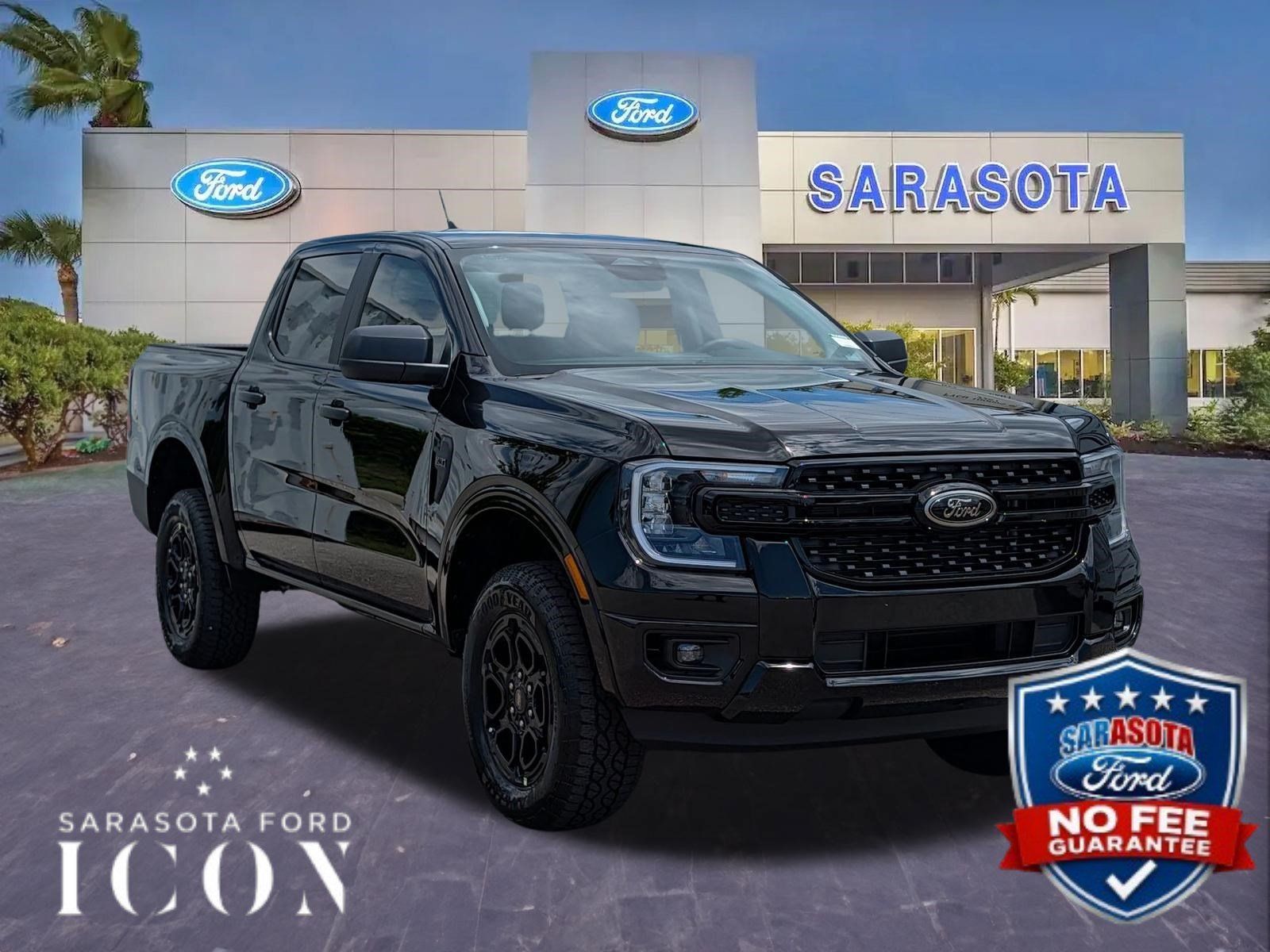 New 2026 Ford Ranger XLT w/ Black Appearance Package RWD image 1