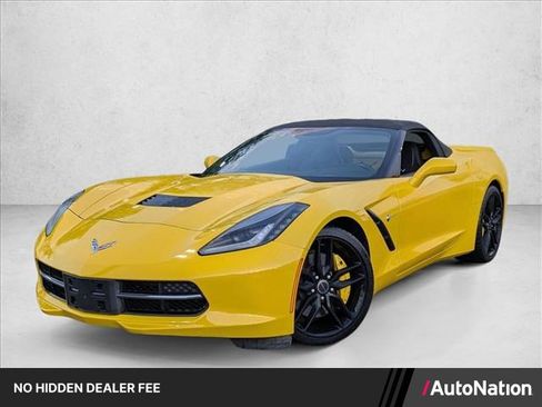 Used 2014 Chevrolet Corvette Stingray Convertible w/ 2LT Preferred Equipment Group RWD image 1