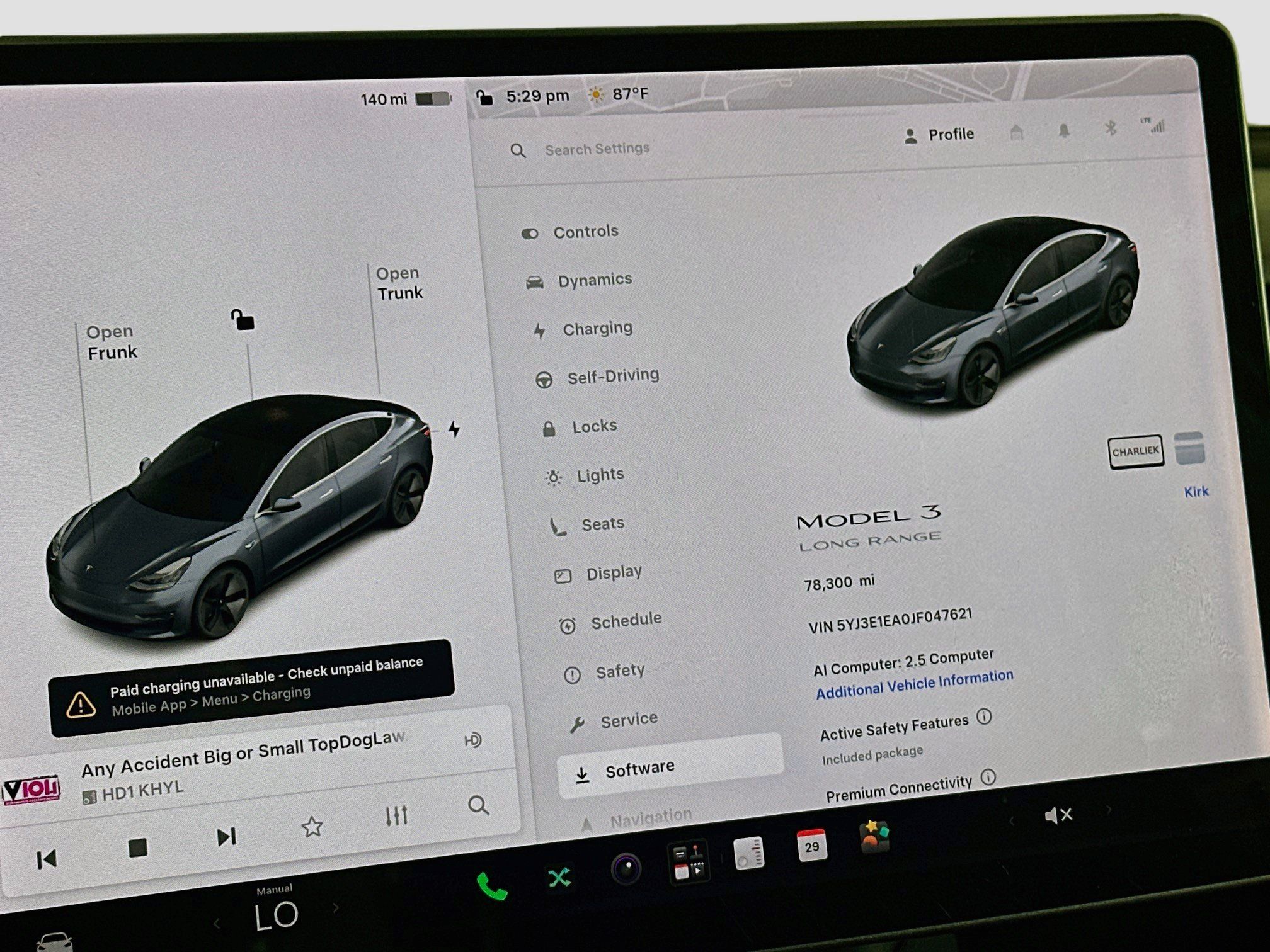 Used 2018 Tesla Model 3 Long Range RWD image 18