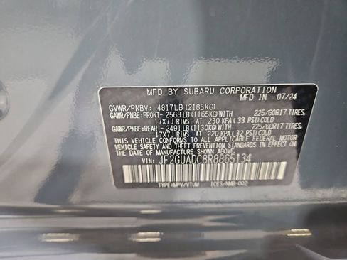 Certified 2024 Subaru Crosstrek 2.0i Premium image 31