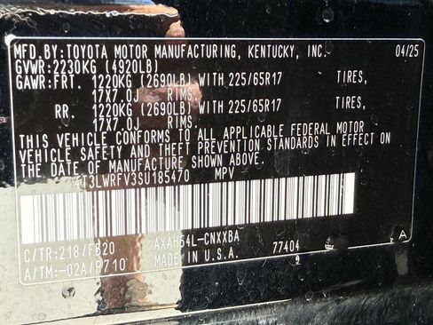 Used 2025 Toyota RAV4 LE AWD/4WD image 42