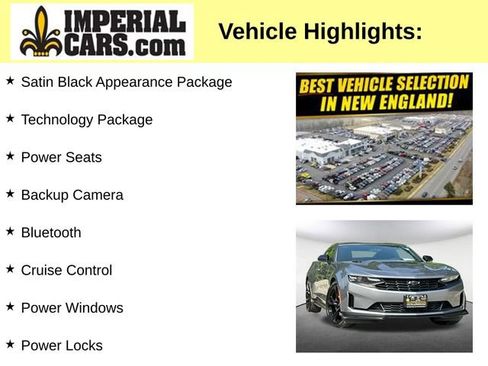 Used 2022 Chevrolet Camaro LT RWD image 8